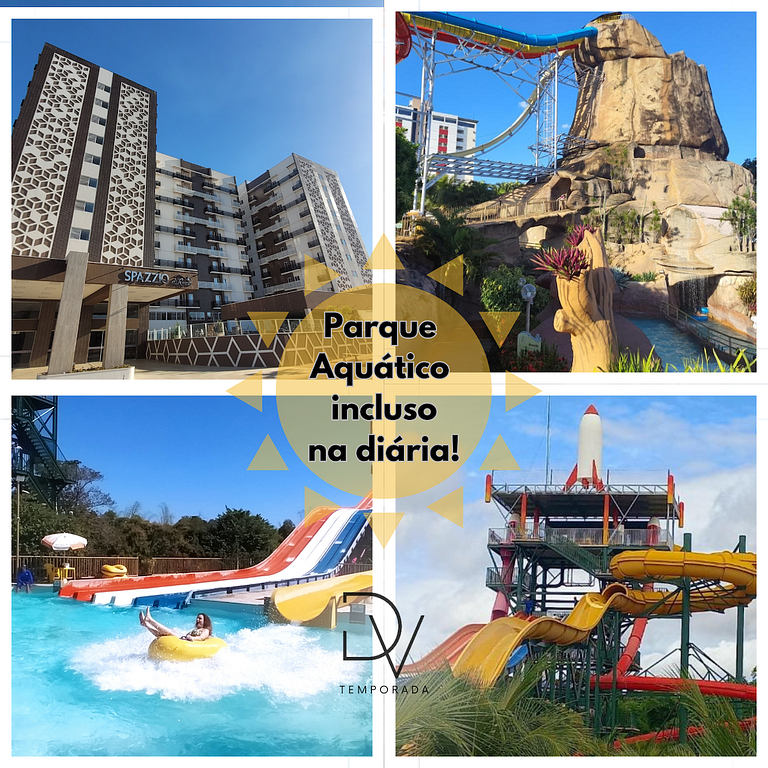 Hotel Spazzio Acqua Park Splash Parque Incluso
