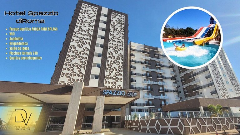 Hotel Spazzio Parque Acqua Park Splash Gratuito