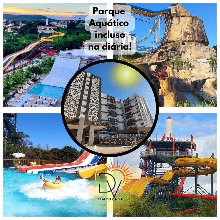 Hotel Spazzio Acqua Splash Parque Incluso