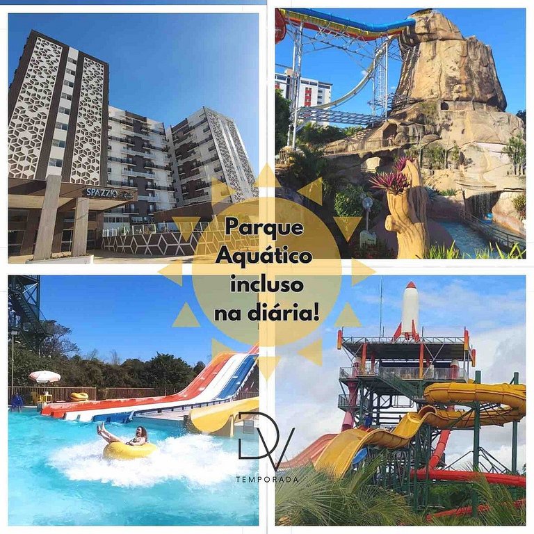 Hotel Spazzio Acqua Splash Parque Incluso