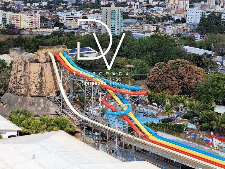 Hotel Spazzio diRoma Com Parque Aquático