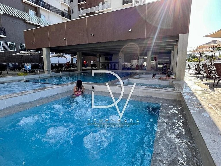 Hotel Spazzio diRoma Com Parque Aquático